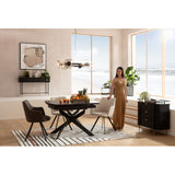 Extension Table Twist Black 120(30+30)