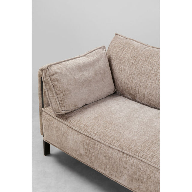 Sofa 3-Seater Victor Beige 233cm