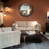 Sofa 2 Seater Victor Beige 178cm