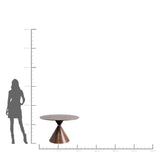 Table Cono Walnut 120cm