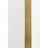 Wall Mirror Arezzo Brass Trapez