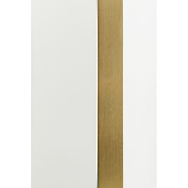 Wall Mirror Arezzo Brass Trapez