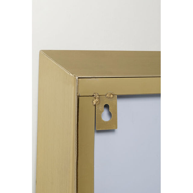 Wall Mirror Arezzo Brass Trapez