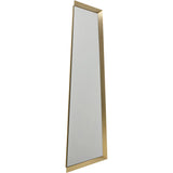 Wall Mirror Arezzo Brass Trapez
