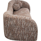 Sofa 3-Seater Livia Melange Brown