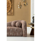Sofa 3-Seater Livia Melange Brown