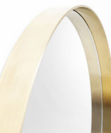 Mirror Curve Brass 100cm KARE