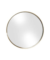 Mirror Curve Brass 100cm KARE