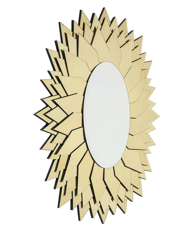 Sunflower Oval Mirror 130x100cm