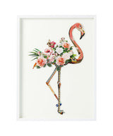 Picture Frame Art Flamingo 100x75cm KARE