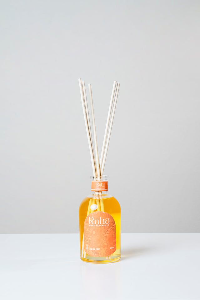 Ruha Reed Diffuser - Smoked Rose