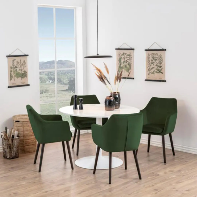 Nora Dining Chair with Armrest