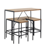 Bahamas Rectangular Bar Table Set