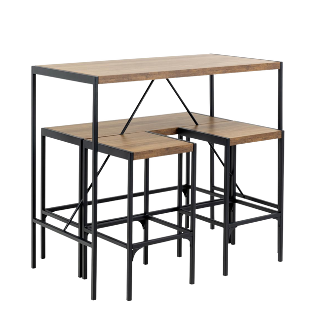 Bahamas Rectangular Bar Table Set