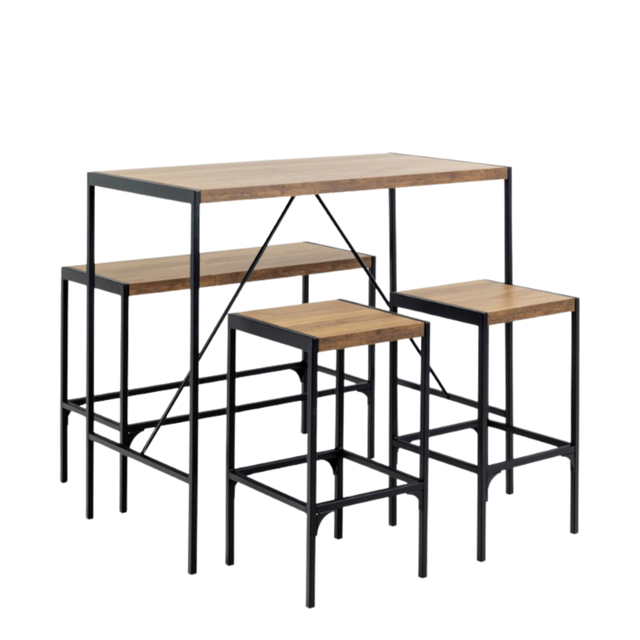 Bahamas Rectangular Bar Table Set