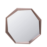Wall Mirror Octagon Coffee