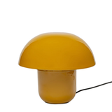 Table Lamp Mushroom Shiny Yellow