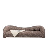 Sofa 3-Seater Livia Melange Brown