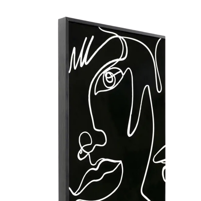 Framed Picture Faccia Arte Drawing 150cm KARE