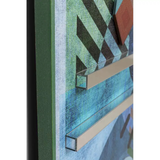 Object Picture Geometric Woman 100x150cm KARE