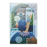 Object Picture Geometric Woman 100x150cm KARE