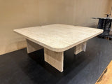 Travertine Bela 4-Leg Coffee Table
