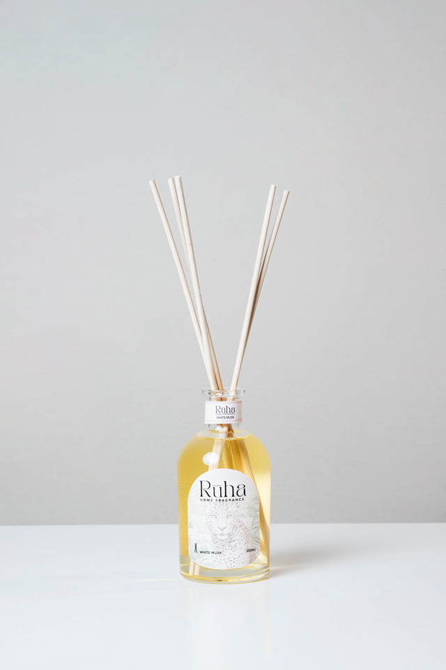 Ruha Reed Diffuser - White Musk