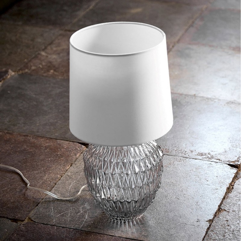 Ice Crystal Glass Table Lamp LF 1