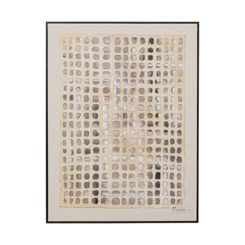 56154 Framed Picture Glitter Curtain 120x90cm
