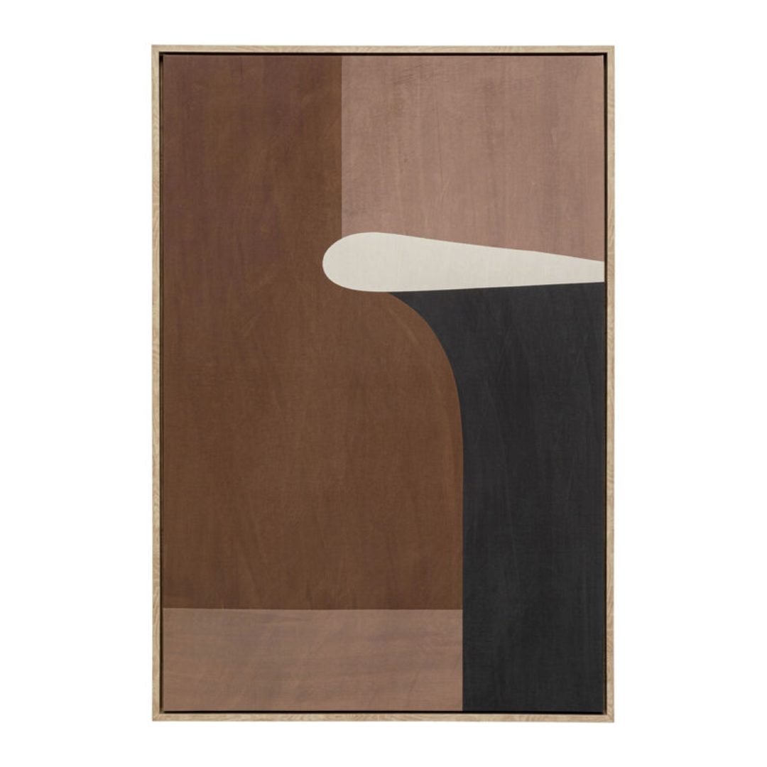Untitled (47) Canvas Picture Classic Shape Brownie