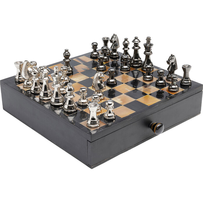Deco Object Chess Antique 36x33cm2