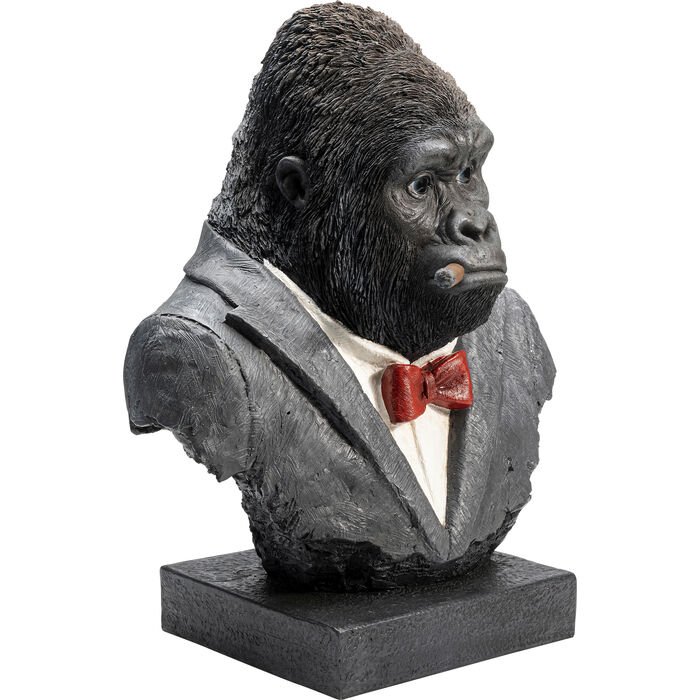 Deco Object Smoking Gorilla 48cm2