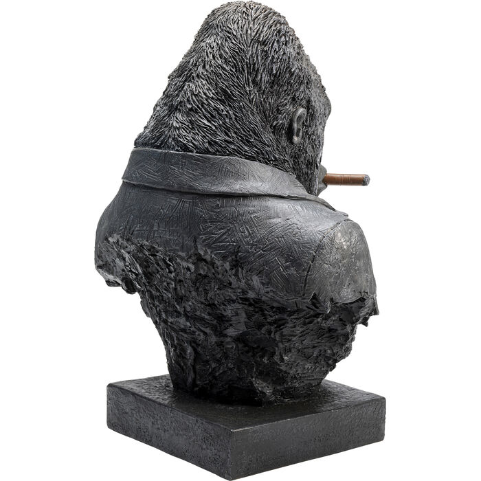 Deco Object Smoking Gorilla 48cm5